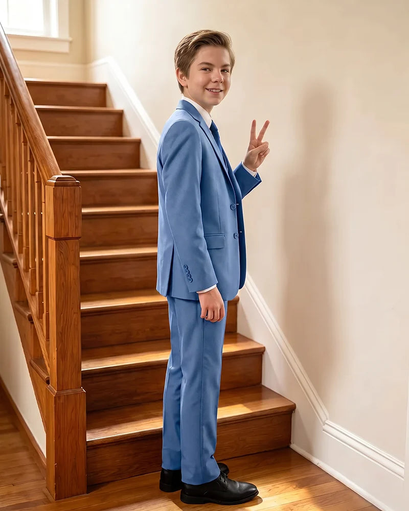 Stylish 3 Piece Suit Boys Formal Outfit For Special Events
