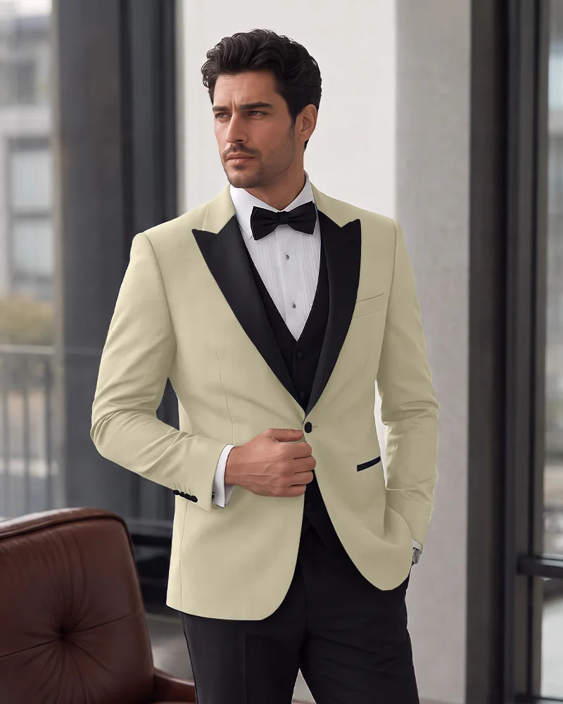 Slim Fit Tuxedo One Button 2 Suit
