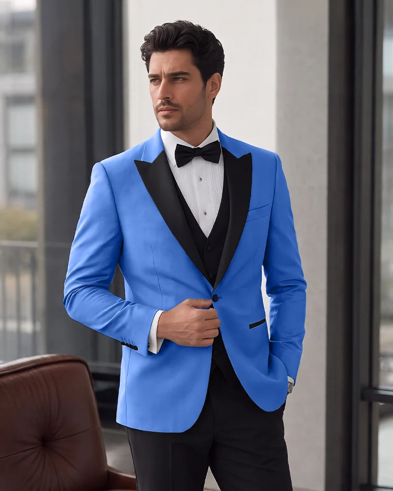 Slim Fit Tuxedo One Button 2 Suit