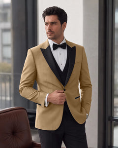 Slim Fit Tuxedo One Button 2 Suit