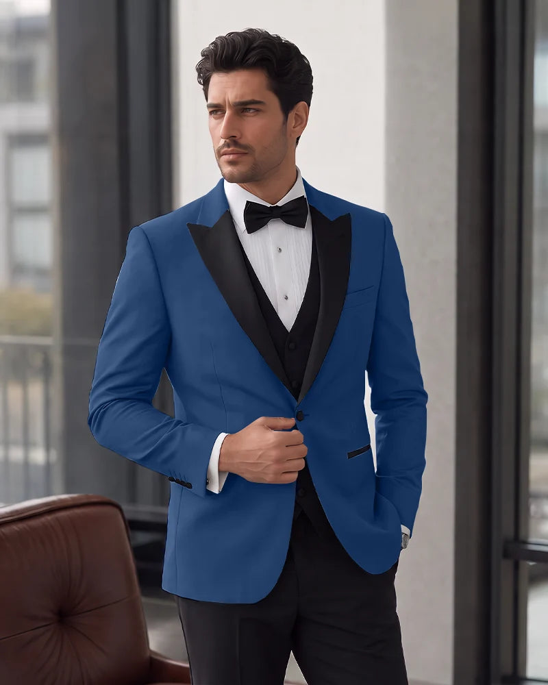 Slim Fit Tuxedo One Button 2 Suit