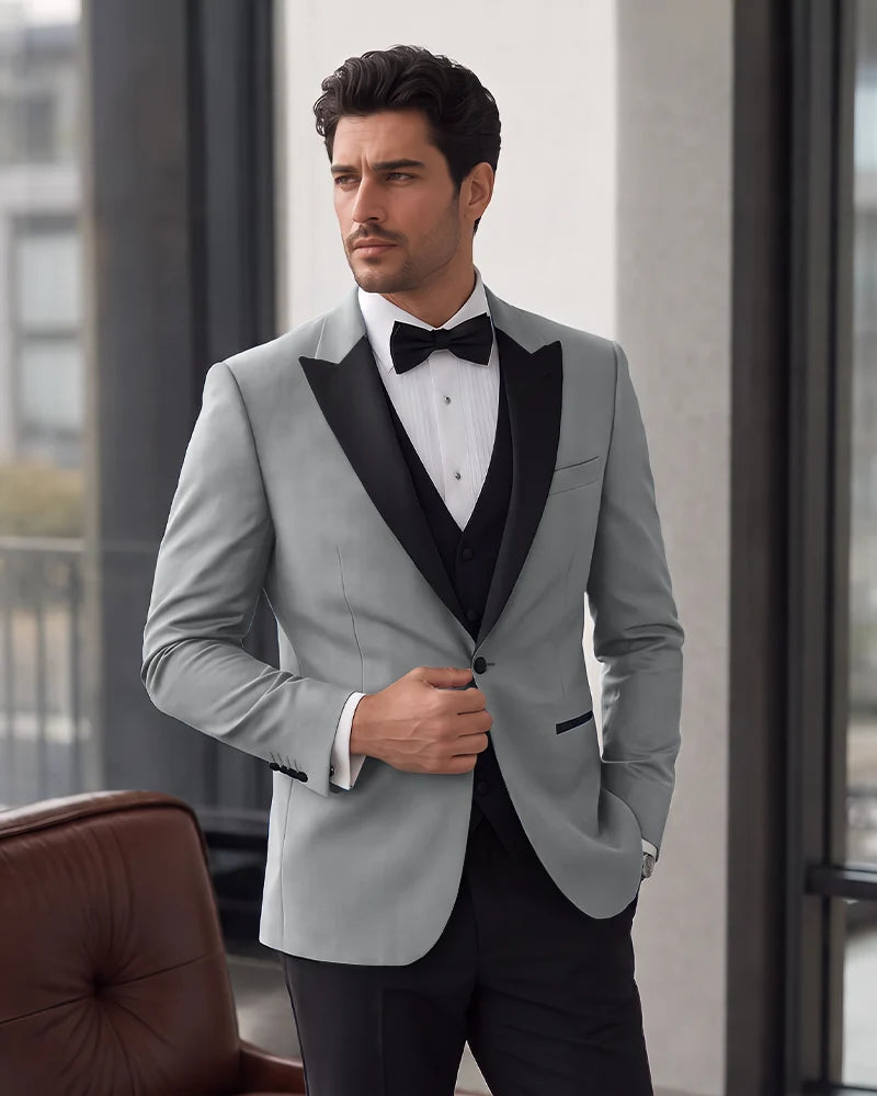 Slim Fit Tuxedo One Button 2 Suit