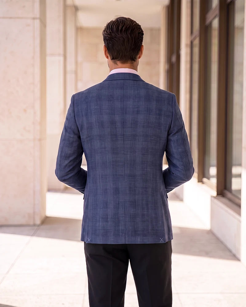 Single Breasted Blazer Lightweight Sport Coat